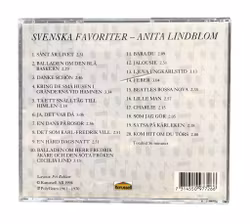 Anita Lindblom - CD met Zweedse favorieten
