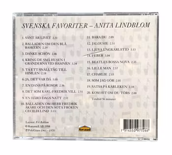 Anita Lindblom – Schwedische Favoriten (CD)