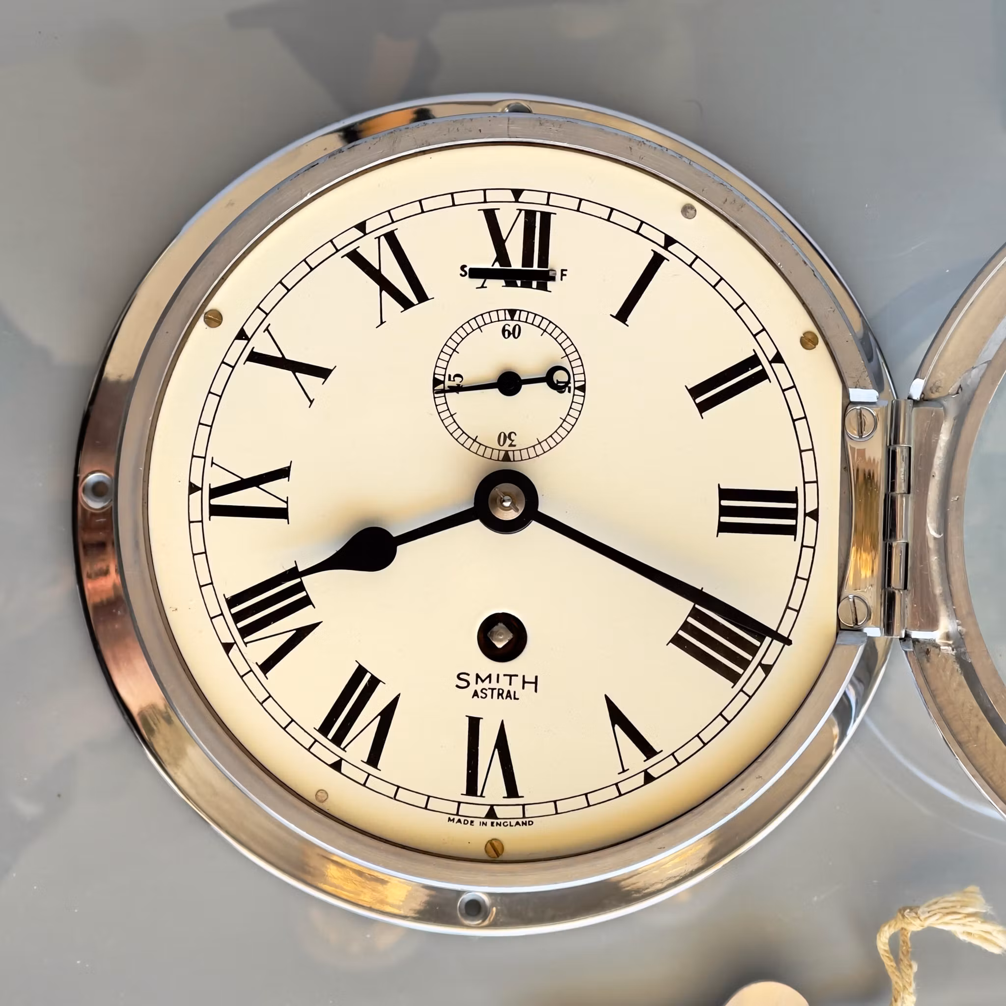 Exklusiv Vintage Marinklocka - Smith Astral - Mekaniskt urverk - England