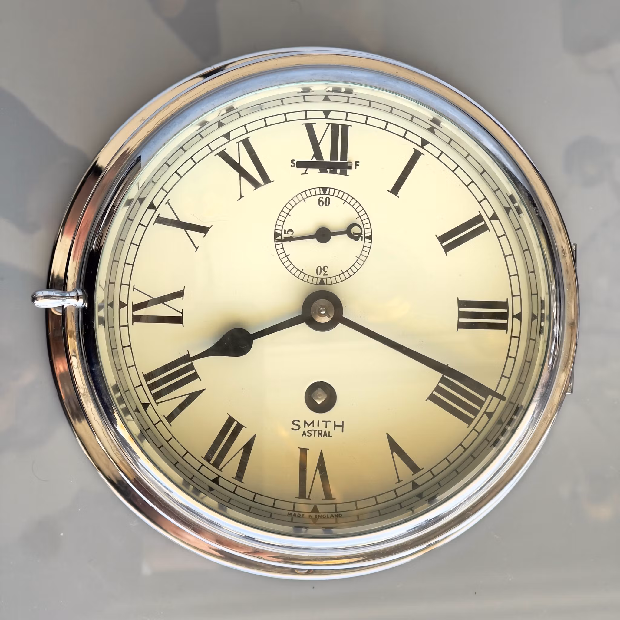 Exklusiv Vintage Marinklocka - Smith Astral - Mekaniskt urverk - England