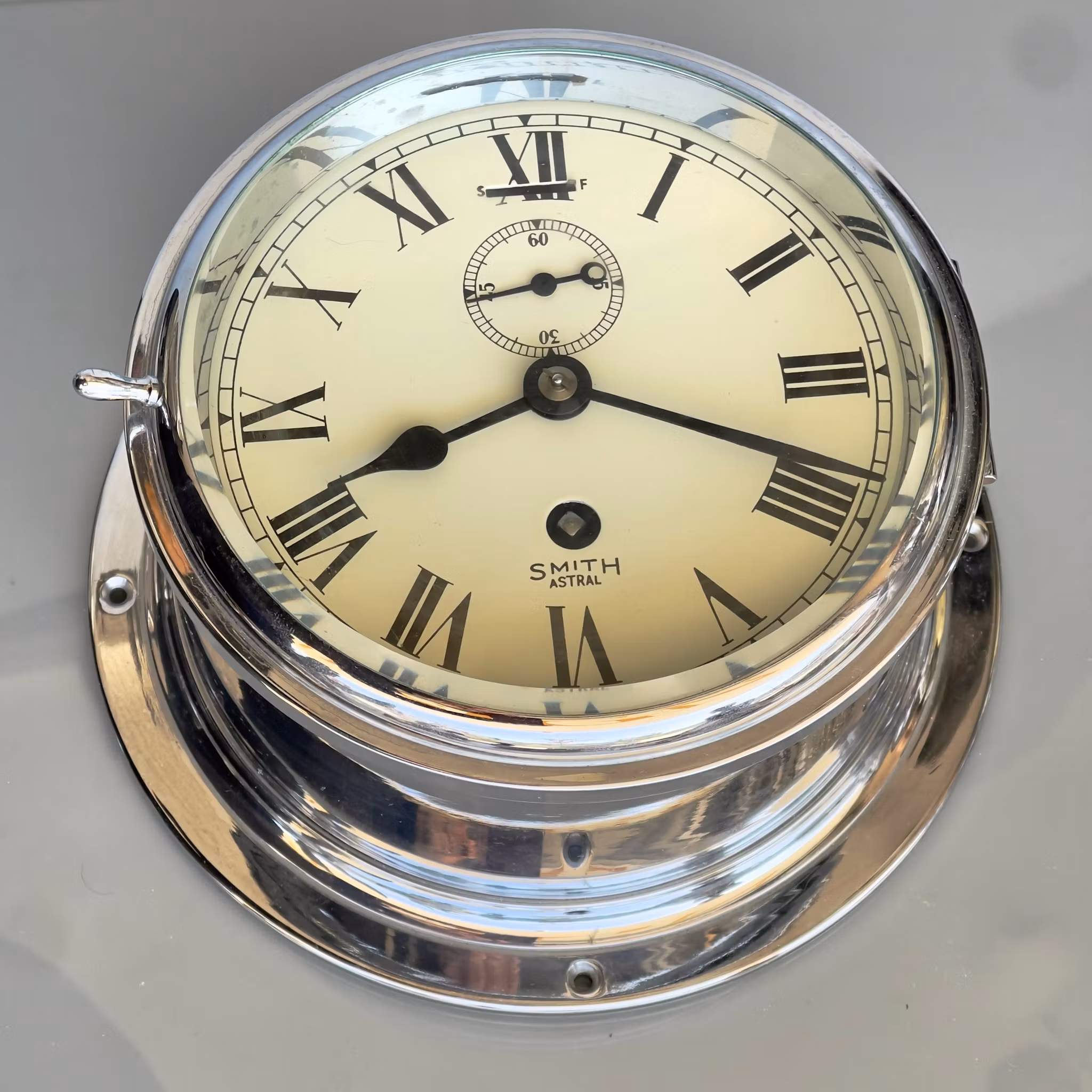 Exklusiv Vintage Marinklocka - Smith Astral - Mekaniskt urverk - England