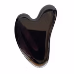 Stor svart obsidian - polerad friform / samlarsten - 178 ct