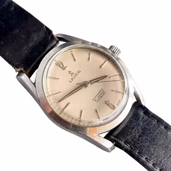 LANCO Automatic 21 Jewels Incabloc - Vintage Swiss herrklocka