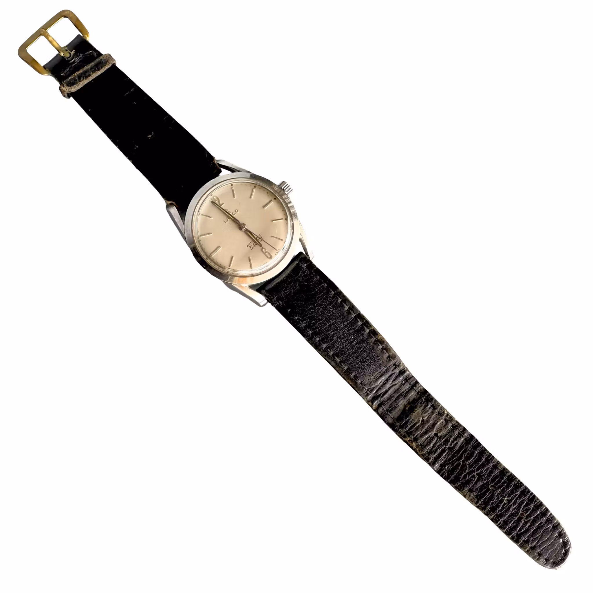 LANCO Automatic 21 Jewels Incabloc - Vintage Swiss herrklocka