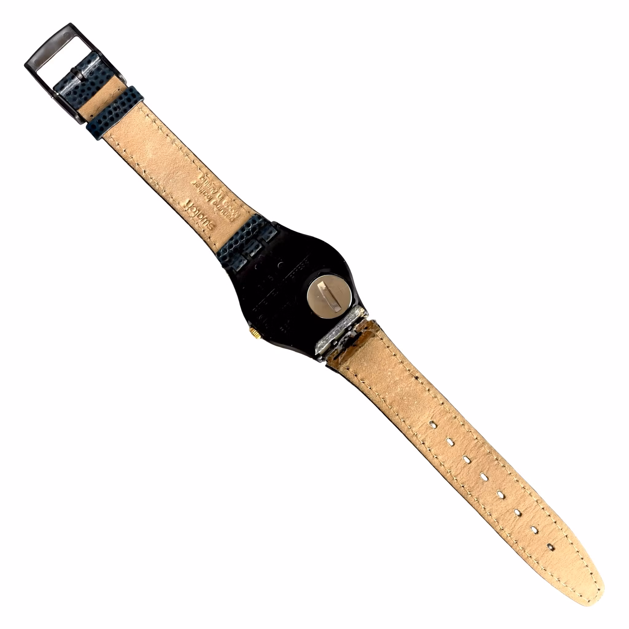 Vintage Swatch Swiss CEO Moon phase - Elegant Quartz med original armband