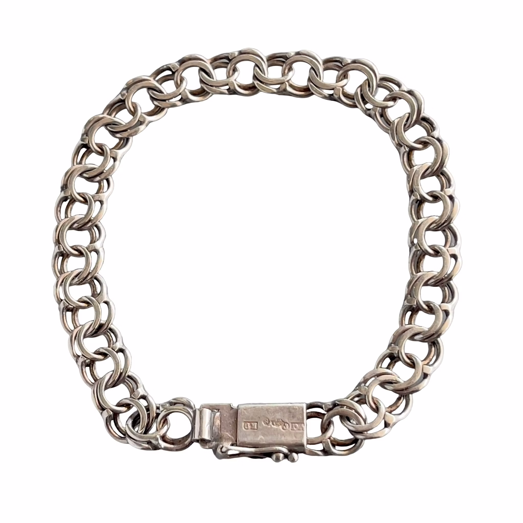 Vicson / Victor Jansson Lindesberg - Vintage Bismarck armband i silver