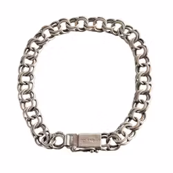 Vicson / Victor Jansson Lindesberg - Pulsera Bismarck vintage en plata