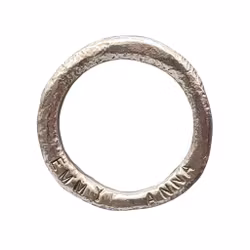Bague vintage en argent massif 925 de Drugge - Orfèvrerie