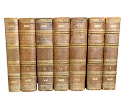 Le Pandette di Giustiniano - Série complète de livres anciens en 7 volumes (1833-1836)