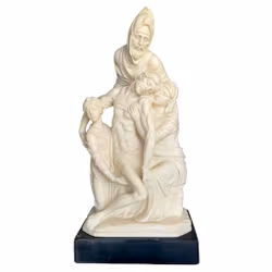 Amilcare Santini - Italiaanse klassieke figurengroep / Pietà sculptuur