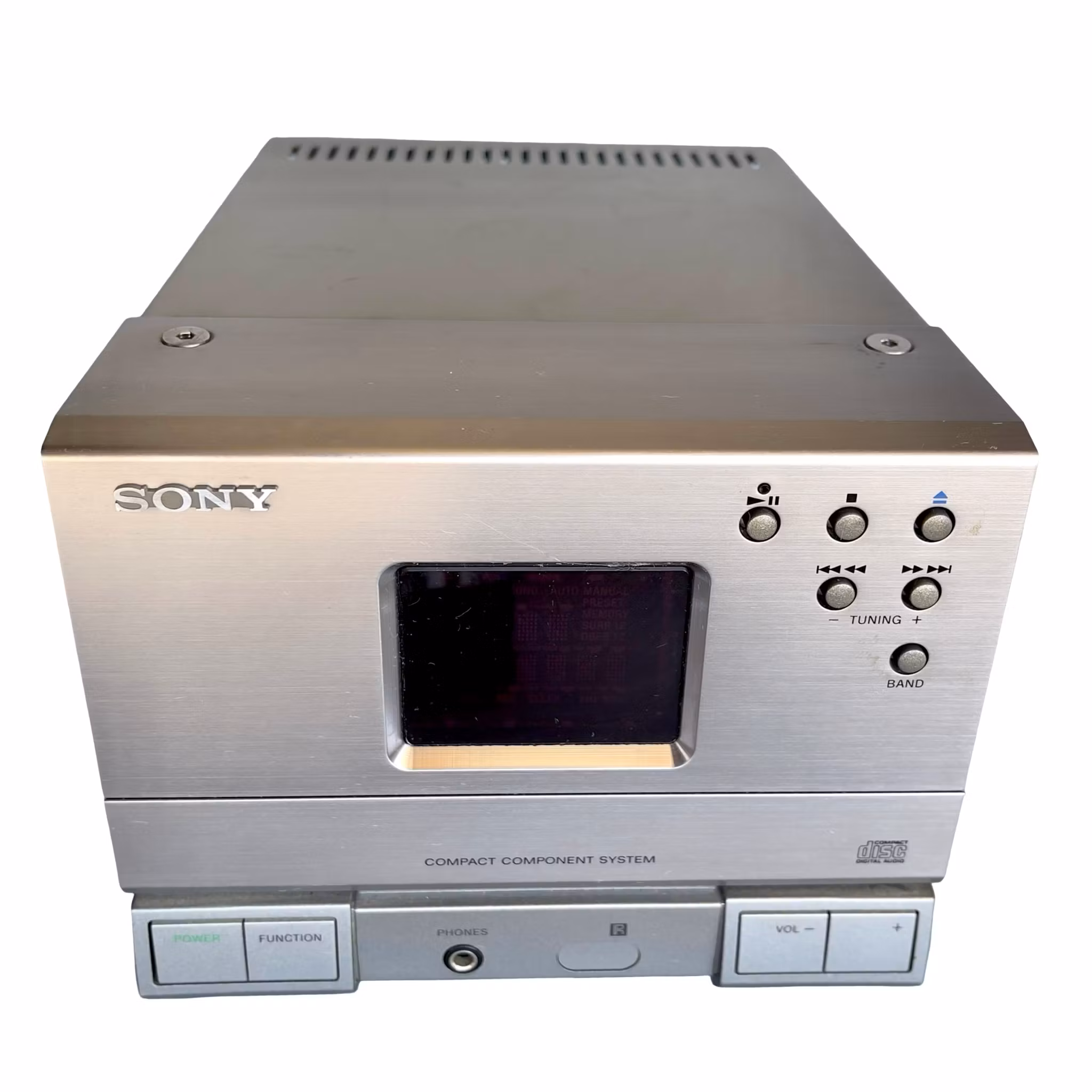 Sony HCD T1 Compact Component System med SA NT1 Högtalare - Japan