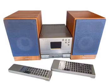 Sony HCD T1 kompakt komponentsystem med SA NT1-højttalere – Japan