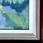 Stig Wernheden (1921-1997) - Grekiskt landskap - Olja på duk, Signerad