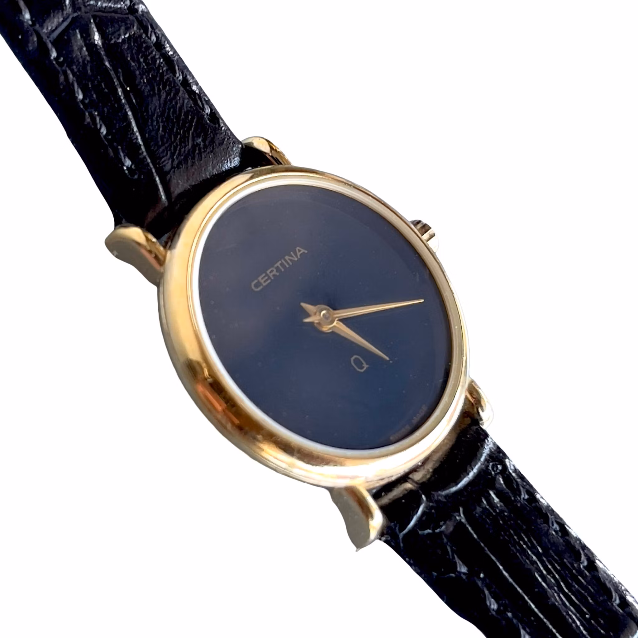 Certina Q Quartz - Elegant Swiss Made Damklocka