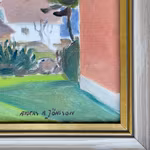 Anders A. Jönsson (1907-2002) - Från Kråkös - Oljemålning på duk, 1978