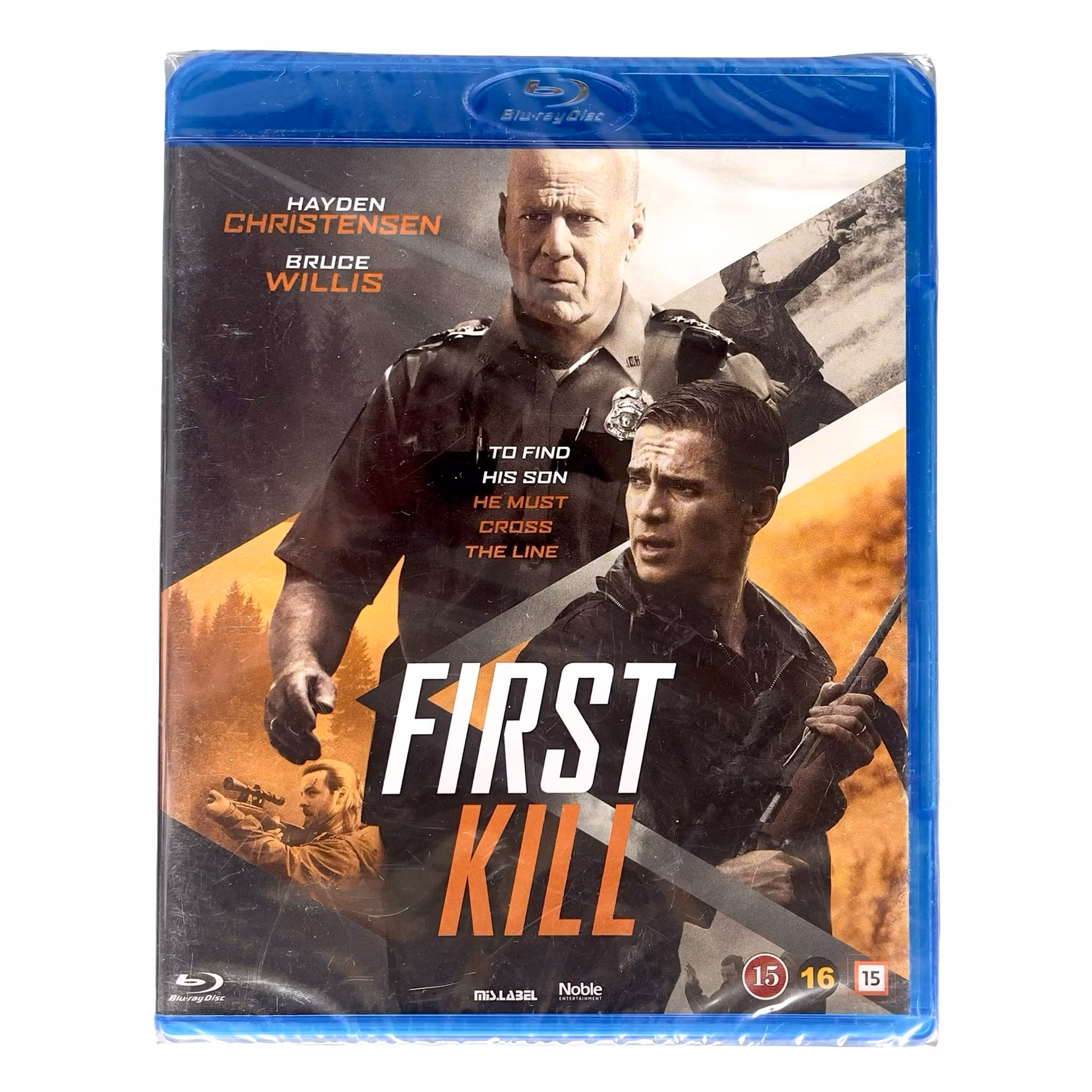First Kill Blu ray - Bruce Willis & Hayden Christensen - Inplastad