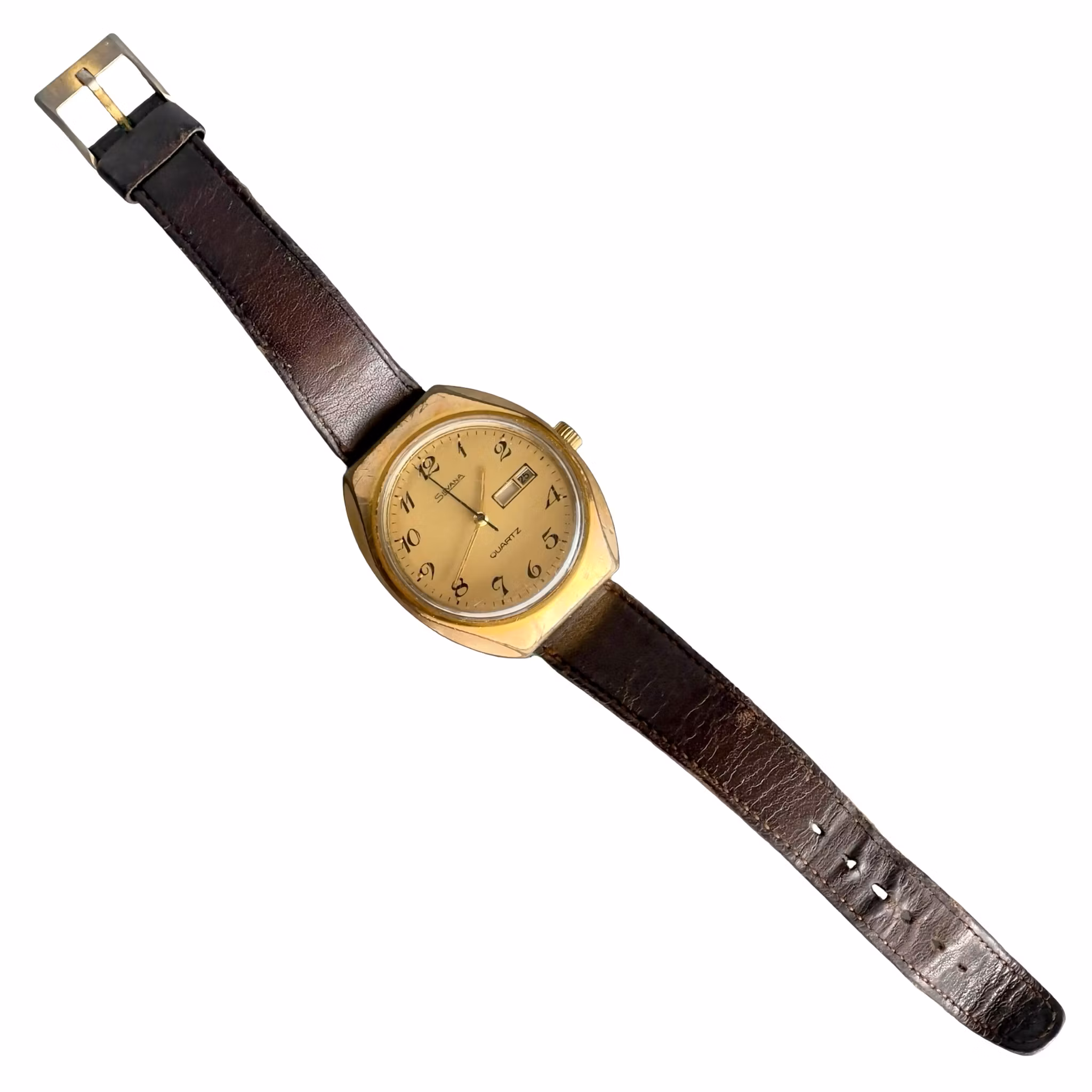 Vintage Sylvania Quartz armbandsur - Retro klassiker i elegant design
