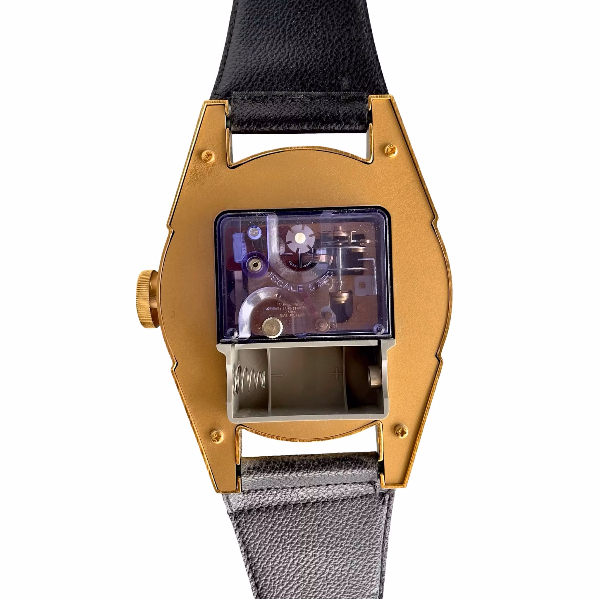 Landex Royal Craft - Ovanligt väggur i armbandsurs design, Japan