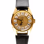 Landex Royal Craft - Ovanligt väggur i armbandsurs design, Japan