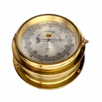 Genia Compensated - Vintage barometer i mässings design - Western Germany