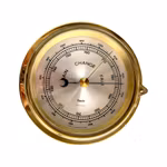 Genia Compensated - Vintage barometer i mässings design - Western Germany