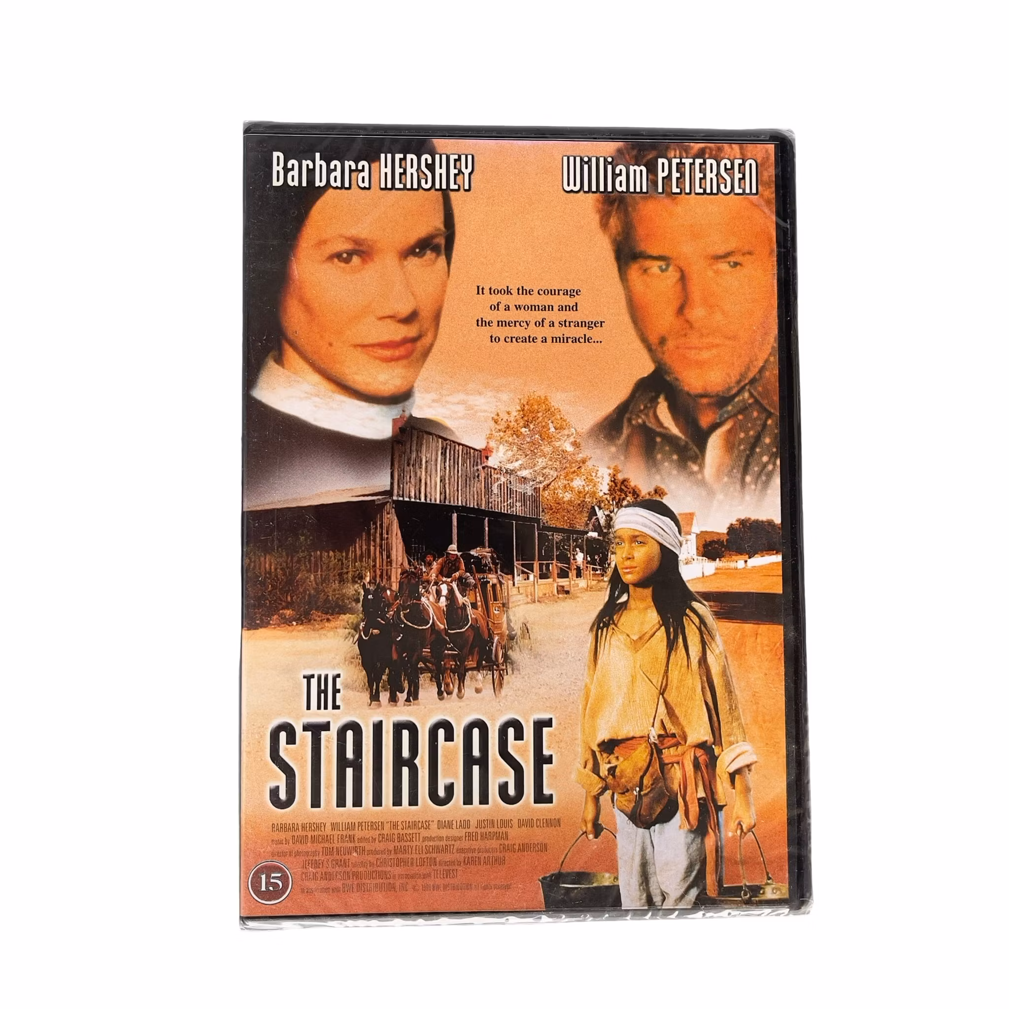 The Staircase - Inplastad DVD - Barbara Hershey & William Petersen