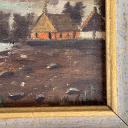 Martin Åberg (1888-1946) - Óleo sobre lienzo - Motivo marino costero