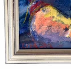 Lisa Stark - Dipinto a olio su tela in stile espressionista