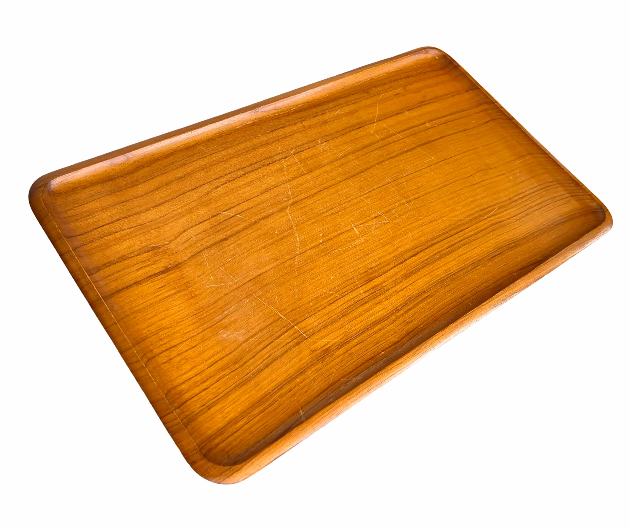 Erik Holmberg - Design bricka i äkta teak - Göteborg, Sweden