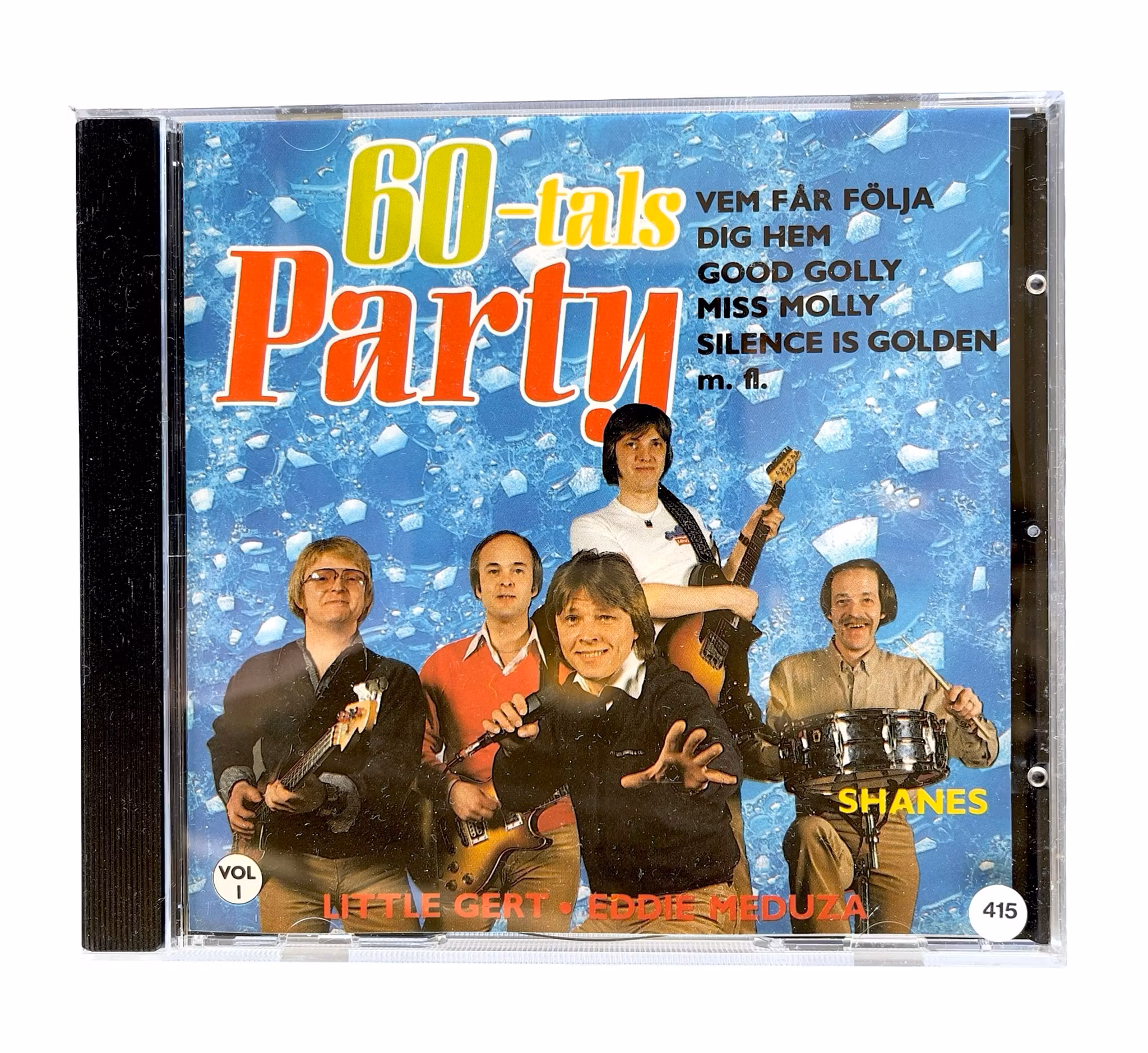 Shanes 60-tals Party Vol. 1 - Nostalgisk samlings CD med svenska klassiker