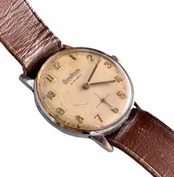 Omikron 21 Rubis - Montre-bracelet suisse vintage à mouvement mécanique
