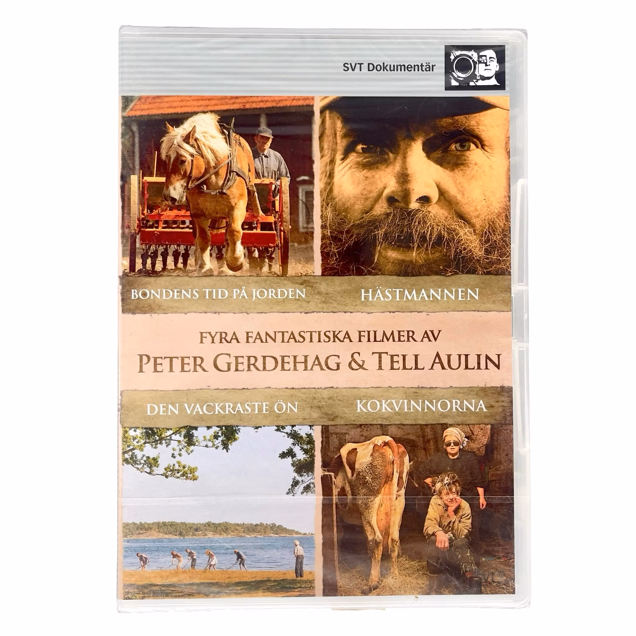 Fyra Fantastiska Filmer av Peter Gerdehag & Tell Aulin - Inplastad DVD - SVT Dokumentär