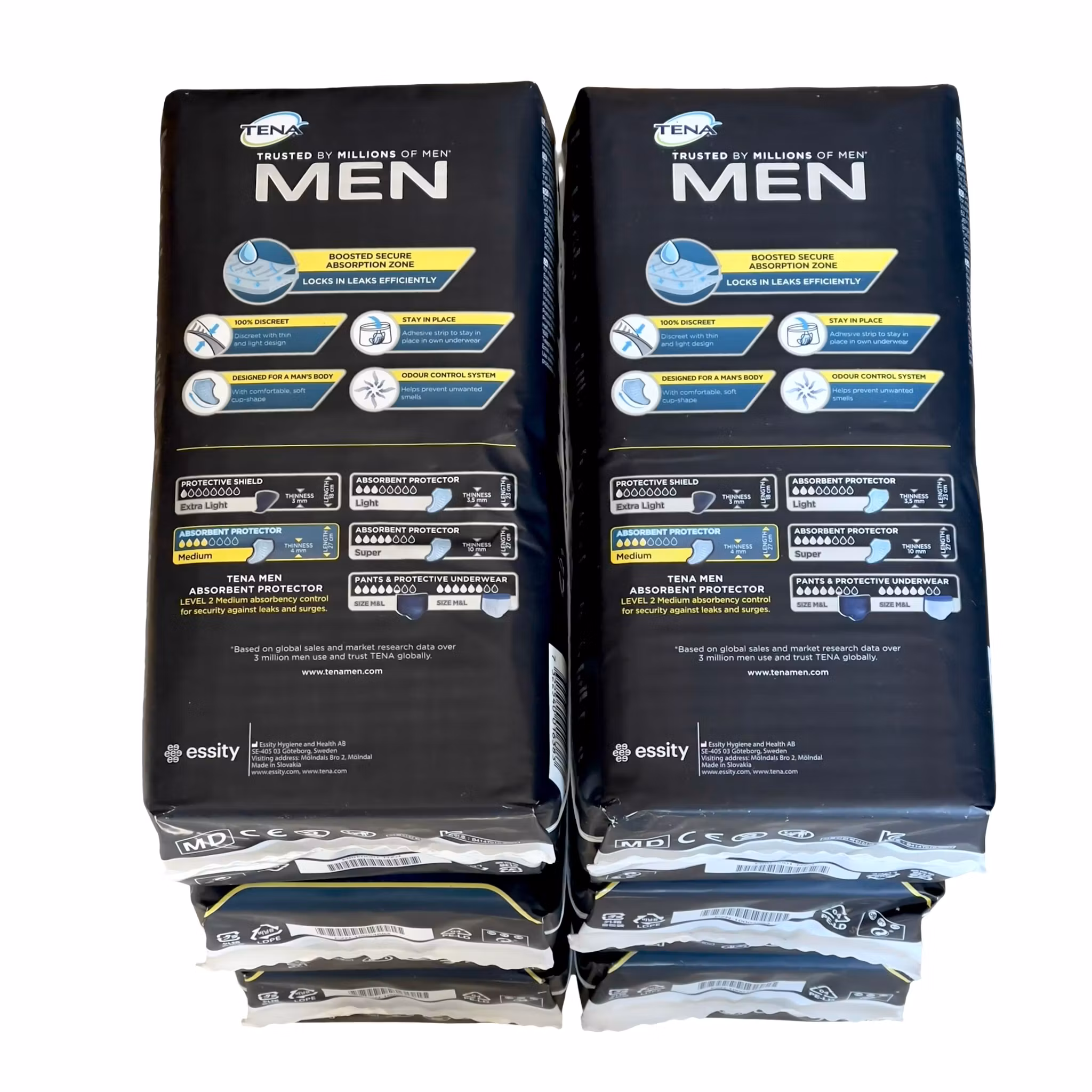 TENA Men Absorbent Protector Level 2 - 120 st - Nytt / Oöppnat