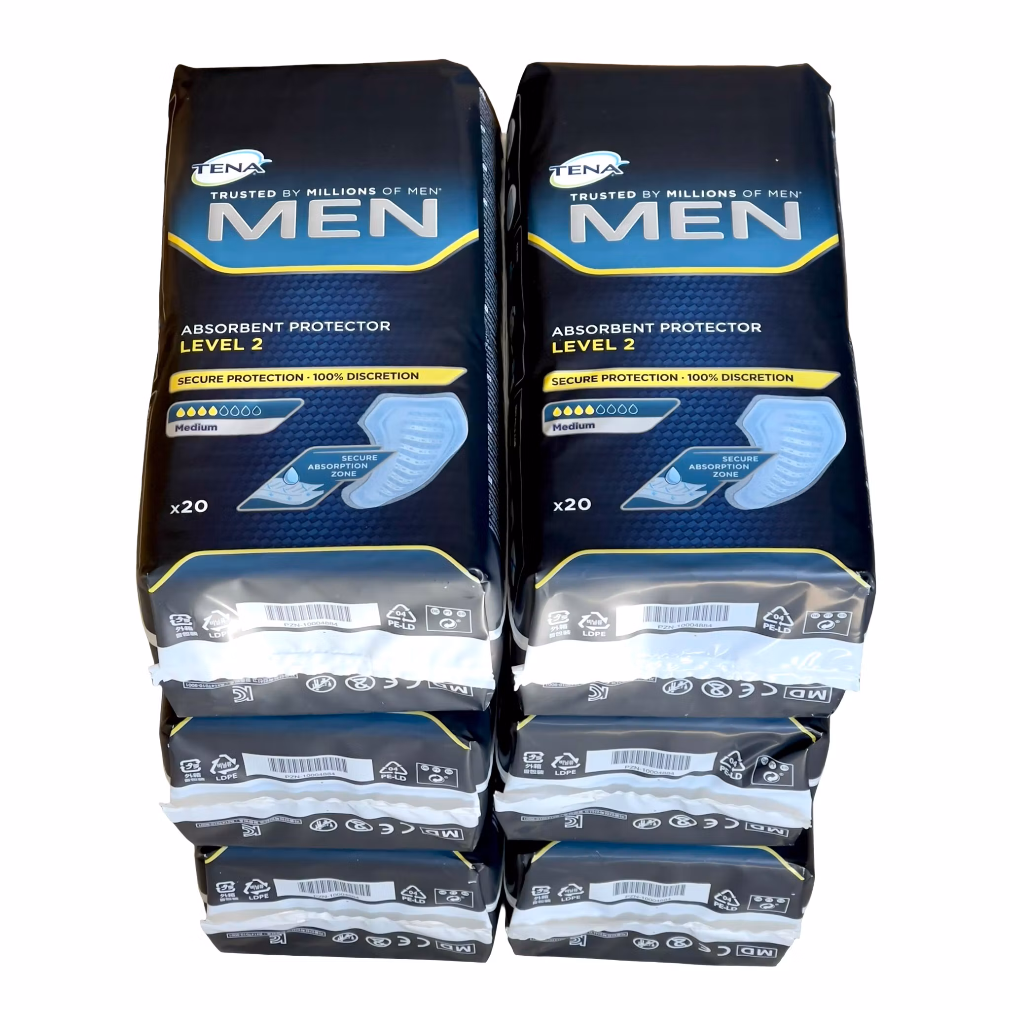 TENA Men Absorbent Protector Level 2 - 120 st - Nytt / Oöppnat
