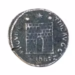 Romerska riket - Crispus (317-326 e.Kr.) - Bronsmynt, ca 326 e.Kr.