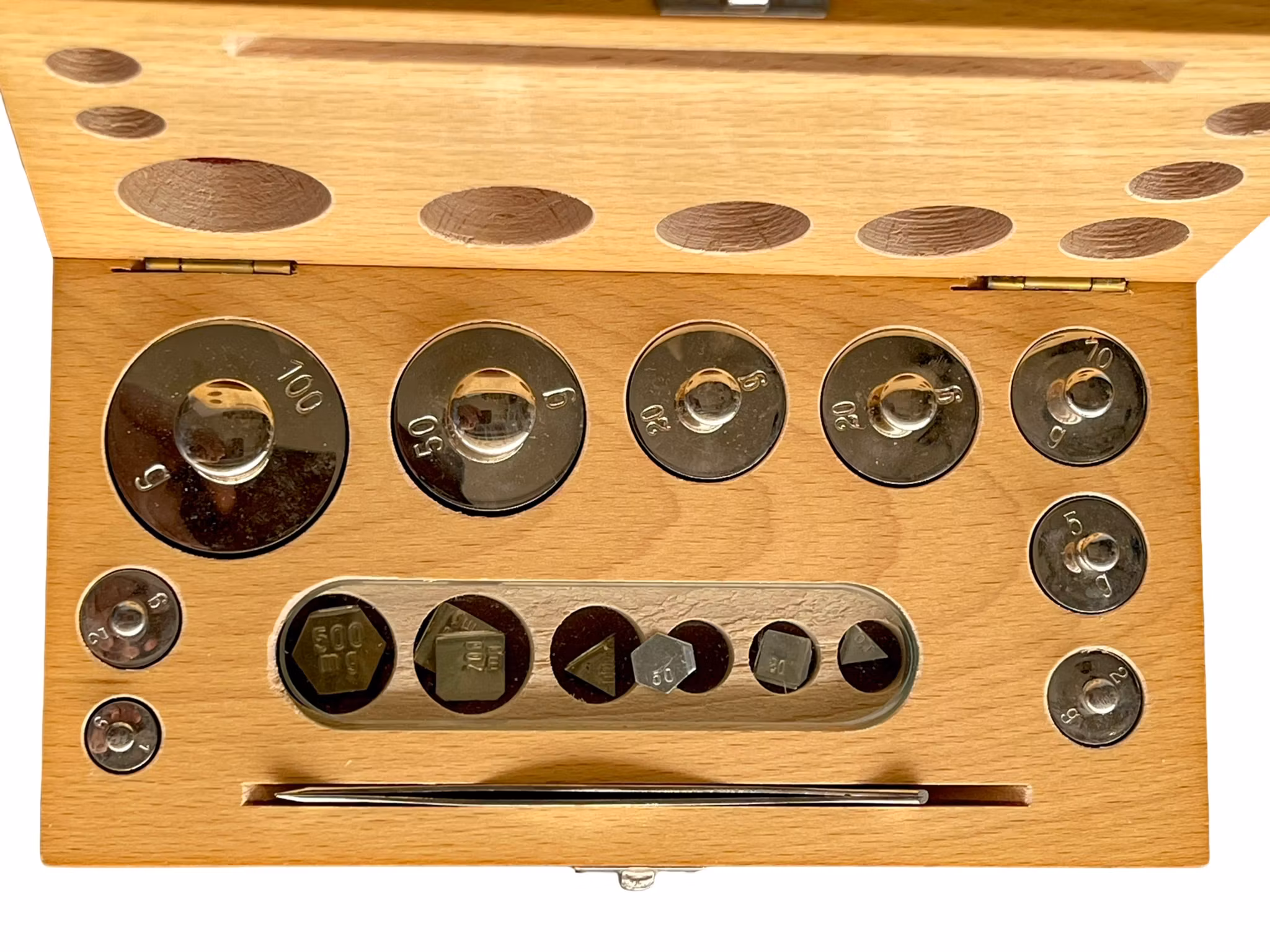 Bosch Precisions vikter i Original Trälåda - Komplett Viktsats - Germany