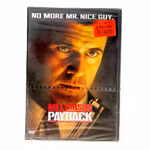PAYBACK (1999) - Mel Gibson - Inplastad DVD - Svensk Utgåva