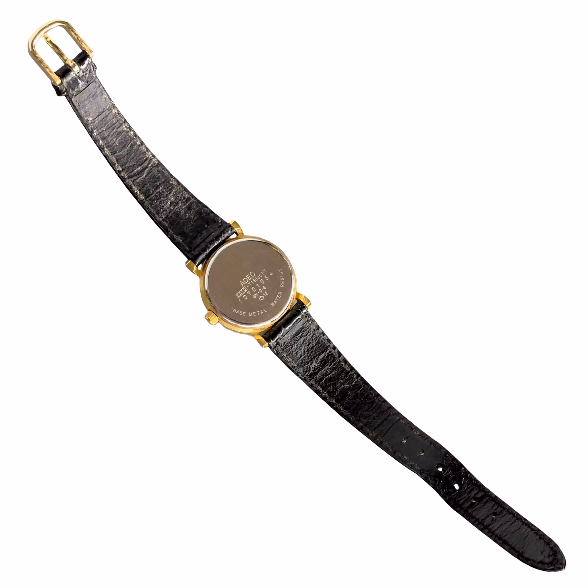 ADEC Quartz Damklocka - Elegant Vintage i Guldtonad Design