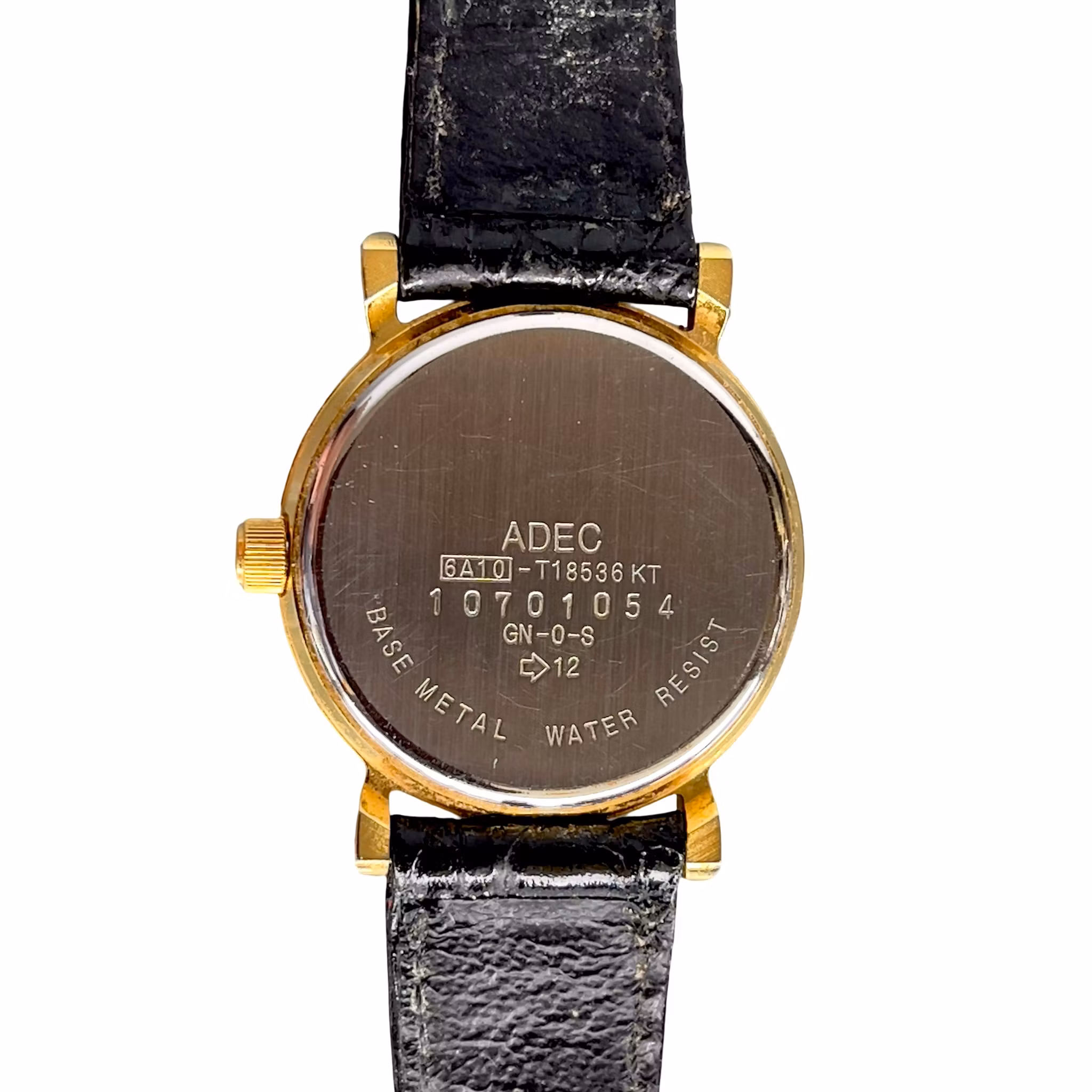 ADEC Quartz Damklocka - Elegant Vintage i Guldtonad Design