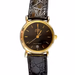 ADEC Quartz Damklocka - Elegant Vintage i Guldtonad Design
