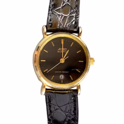 ADEC Quartz Dameklokke - Elegant Vintage i gullfarget design