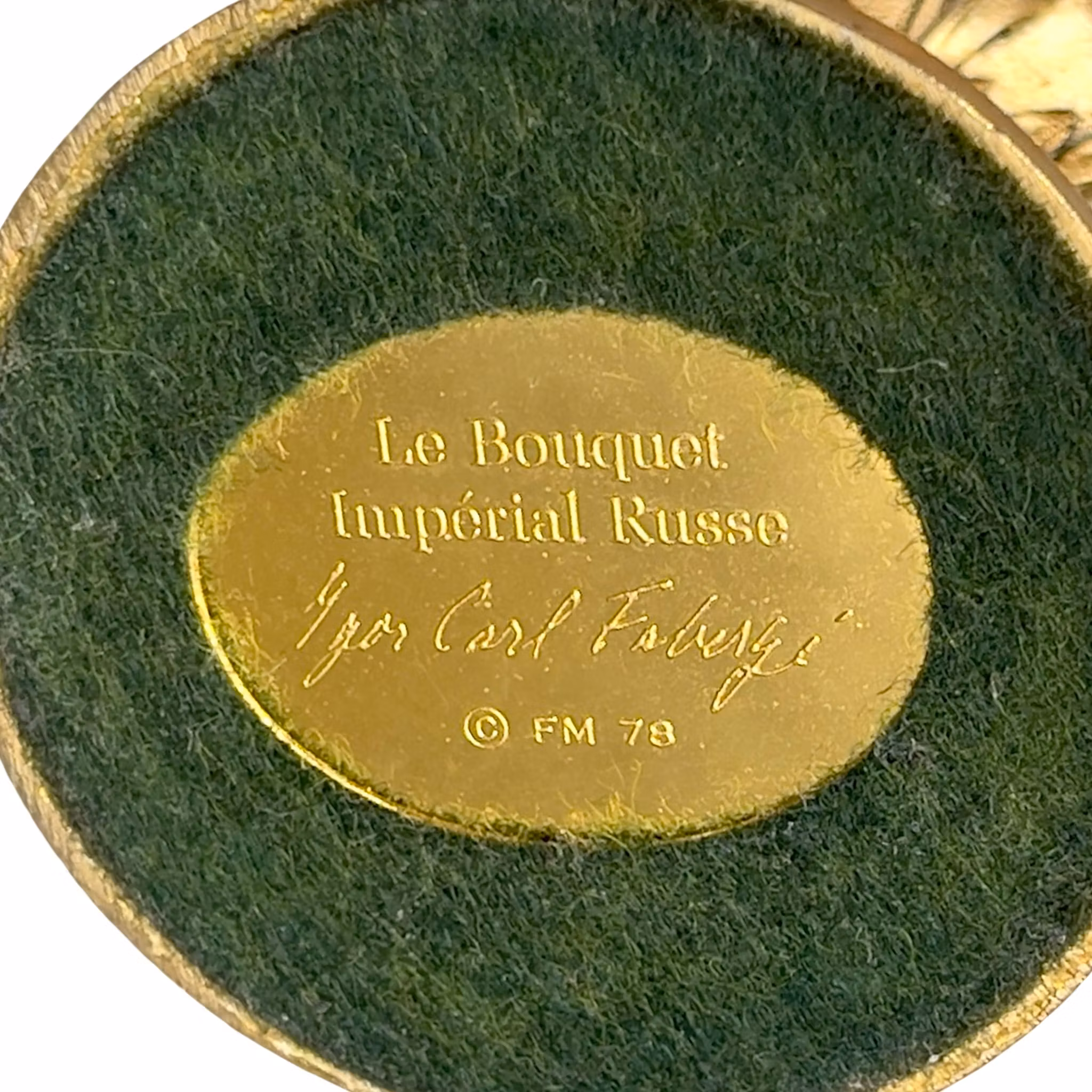 Igor Carl Fabergé - Le Bouquet Impérial Russe (FM 78) - Praktfull bukett