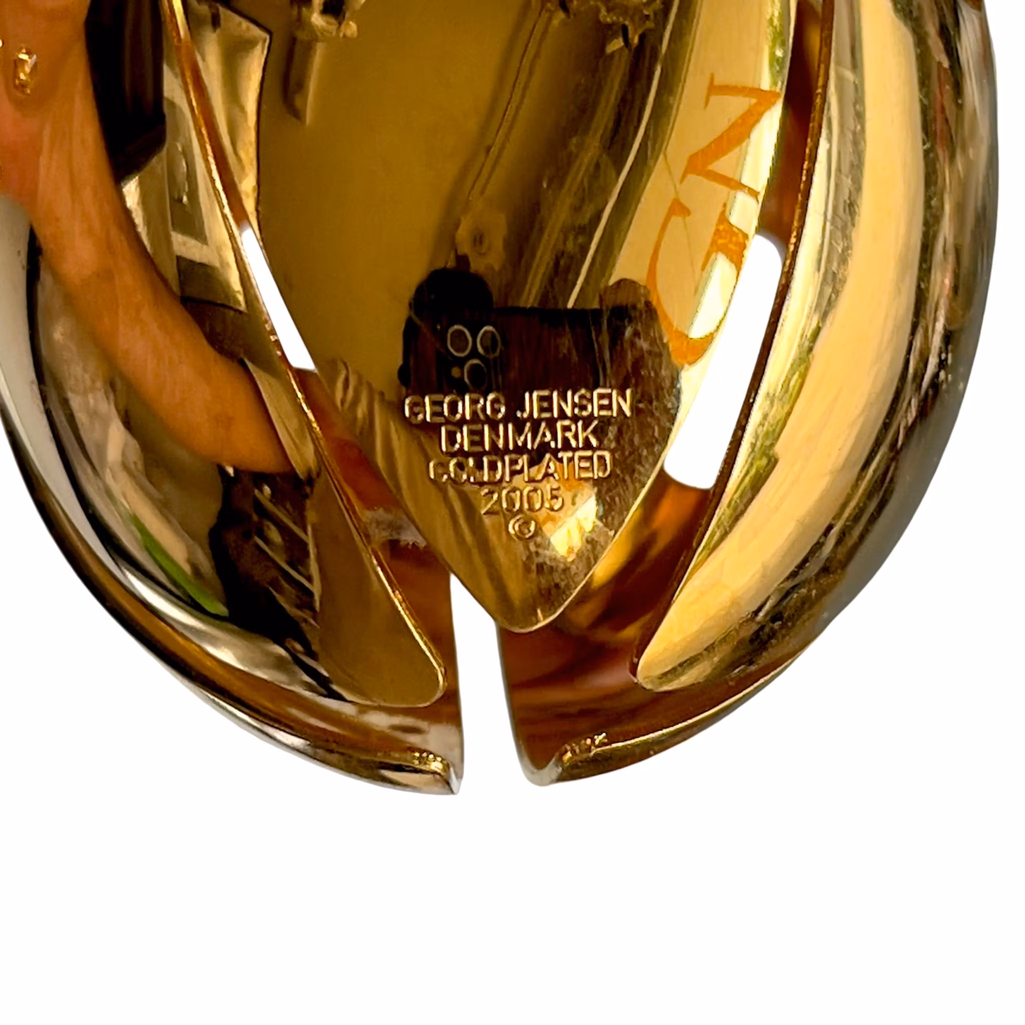 Georg Jensen Påskägg 2005 - Original Förgyllt Samlar objekt