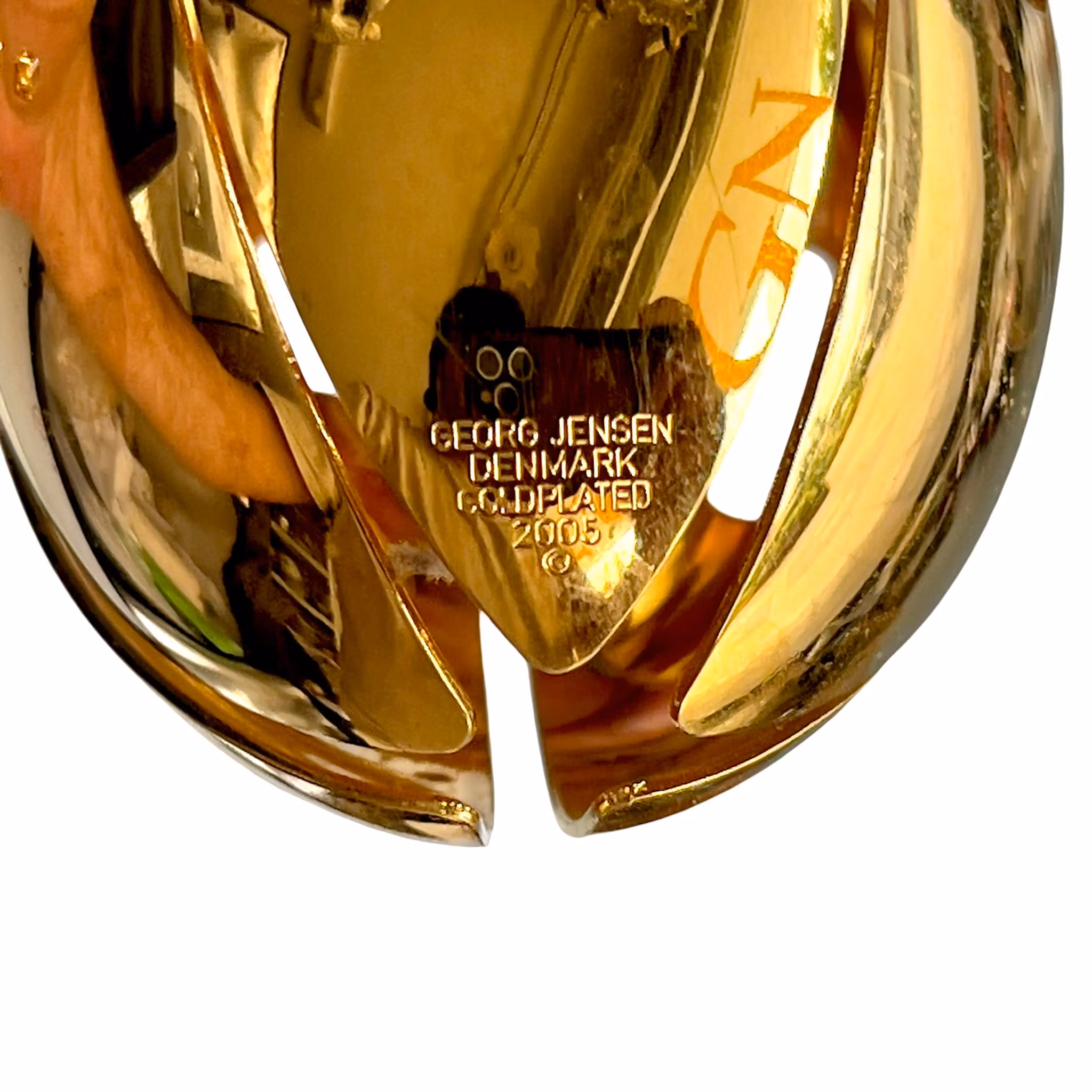 Georg Jensen Påskägg 2005 - Original Förgyllt Samlar objekt