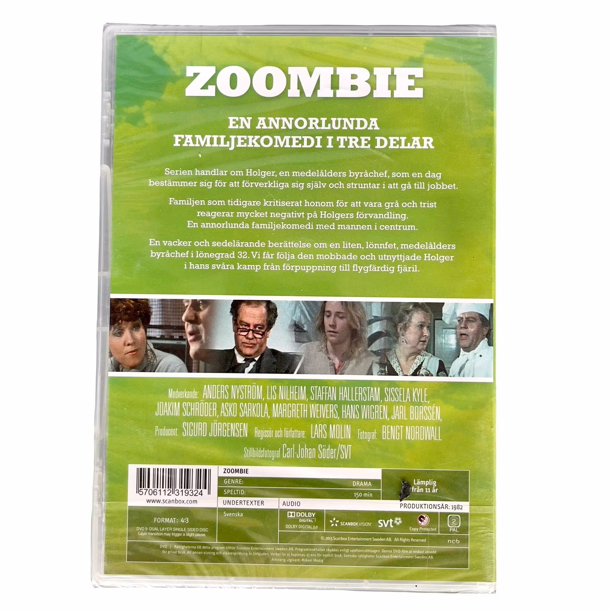 Zoombie (1982) - Svensk TV-klassiker av Lars Molin - Innpakket DVD