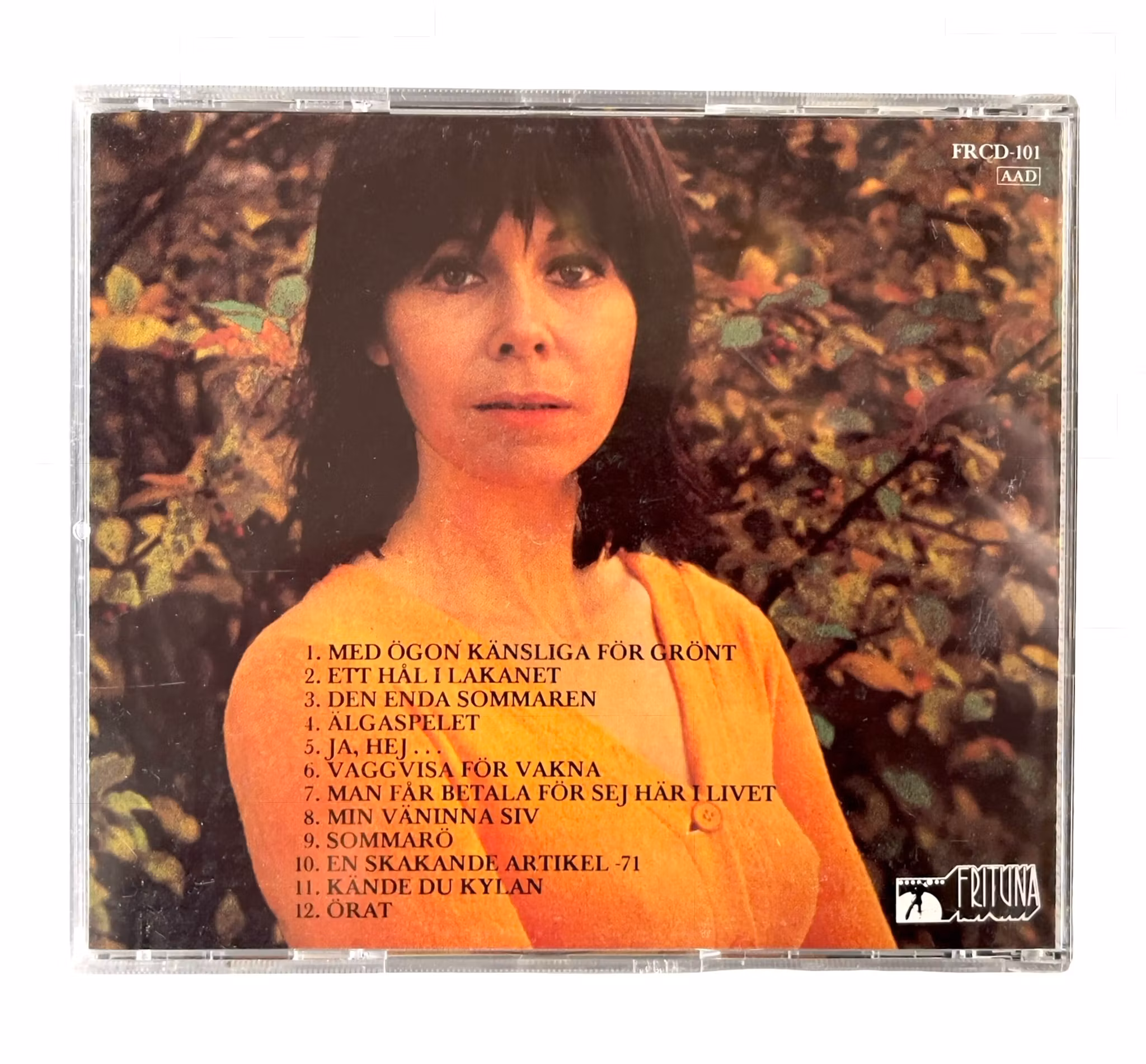 Barbro Hörberg - Med ögon känsliga för grönt (CD) - Svensk visklassiker