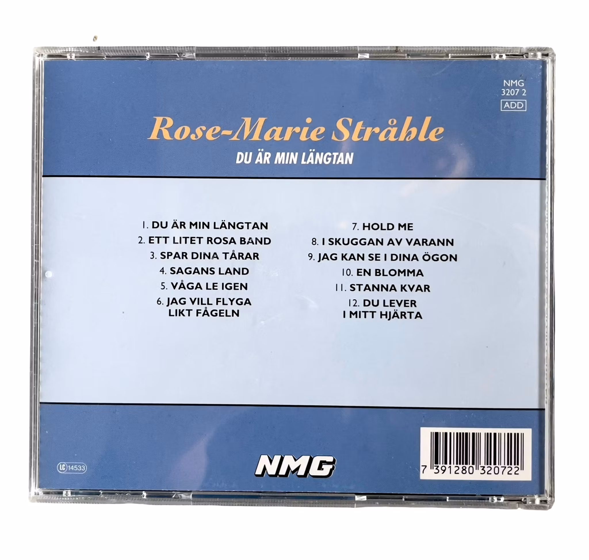 Rose Marie Stråhle - Du är min längtan (CD) - Svensk dansbands nostalg