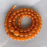 Exklusivt antikt bärnsten bakelit collier - Art Deco, ca 1920-1940