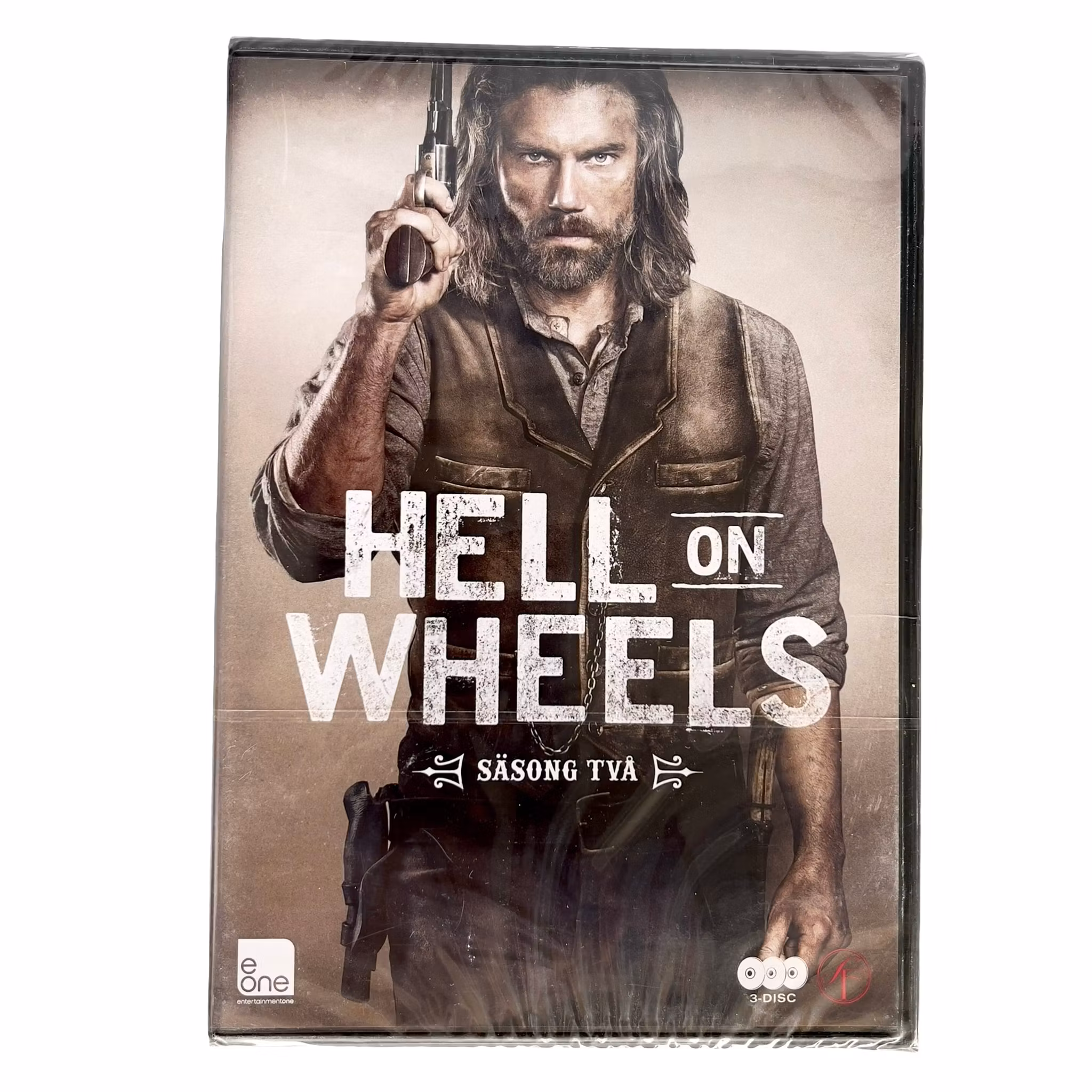 Hell on Wheels - Säsong 2 (DVD, 3 Disc) - Inplastad