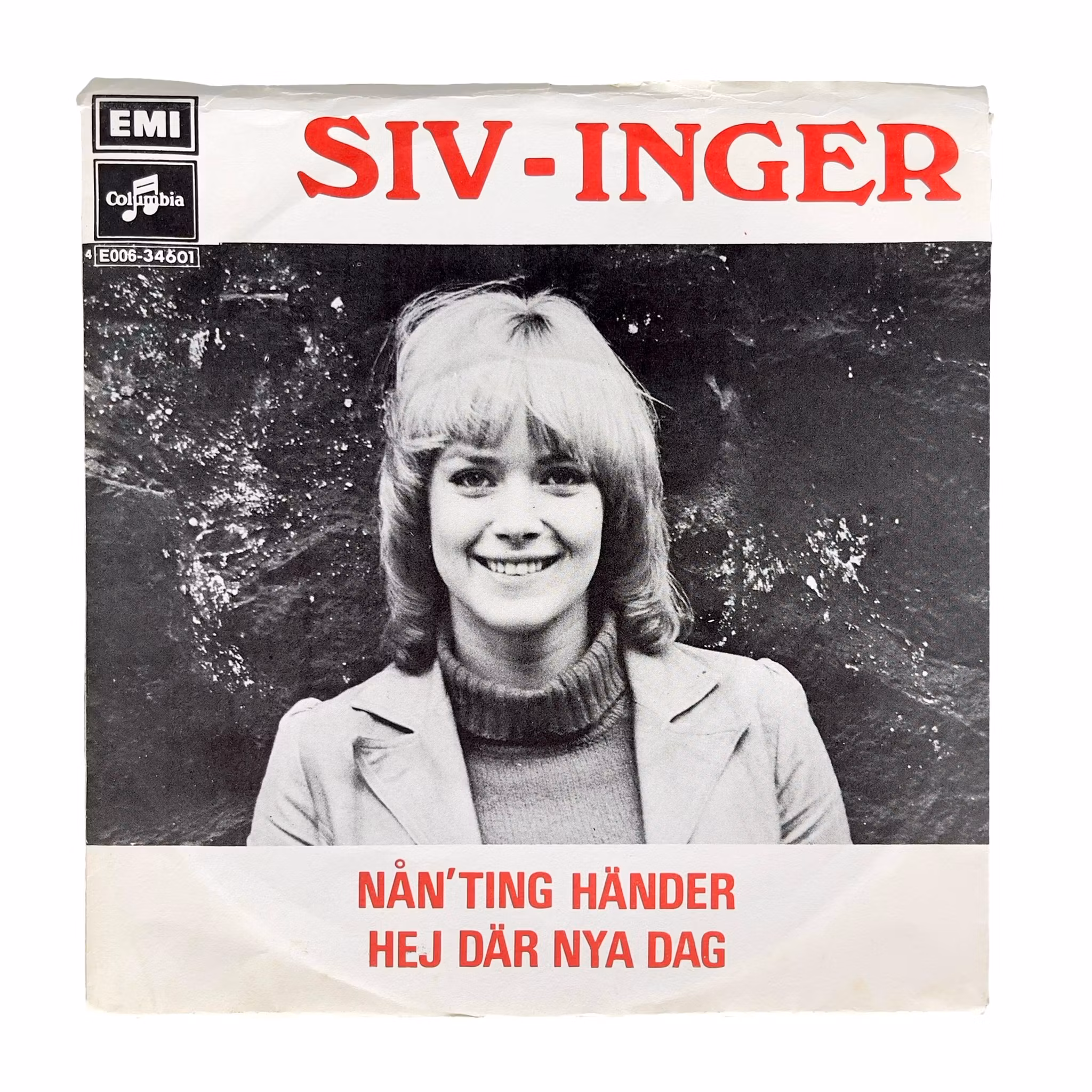 Siv Inger - Something's happening / Hello, new day - Vinyl single (1972)